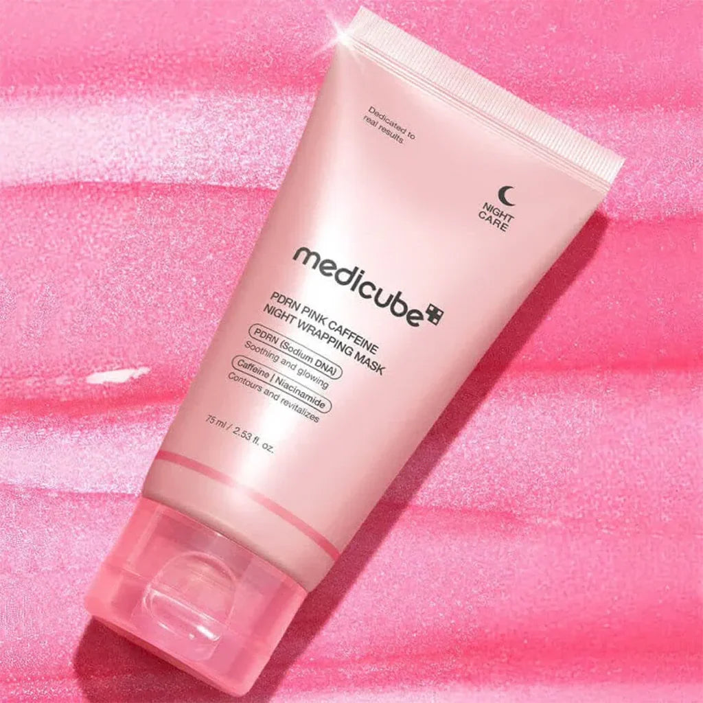 Medicube PDRN Pink Caffeine Night Wrapping Mask (75ml)