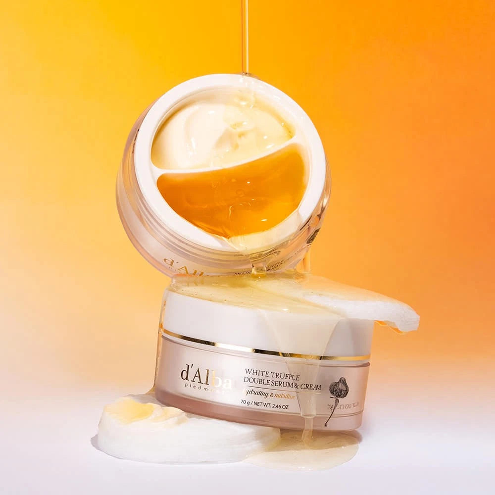 d'Alba White Truffle Double Serum & Cream (70g)