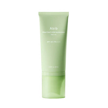 Abib Heartleaf Mild Sunscreen Relief Tube (50ml)