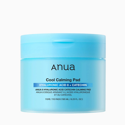 Anua 8 Hyaluronic Acid Catechin Calming Pad (110 Pads)