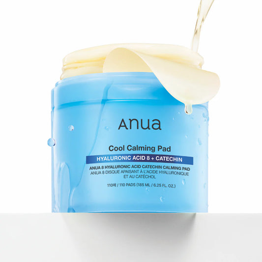 Anua 8 Hyaluronic Acid Catechin Calming Pad (110 Pads)