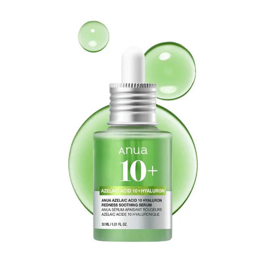 The Anua Azelaic Acid 10 Hyaluron Redness Soothing Serum (30ml)