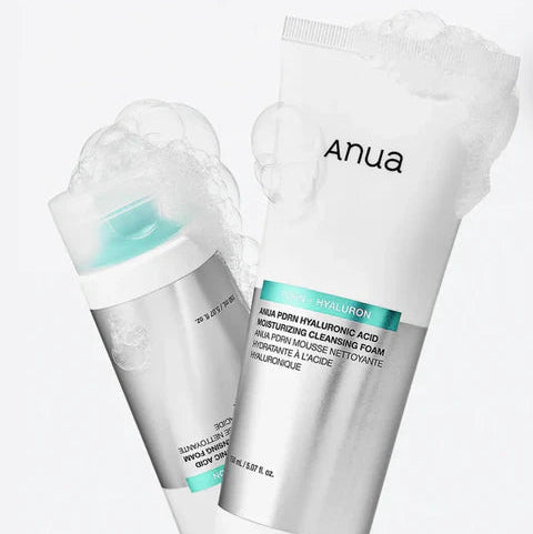 Anua PDRN Hyaluronic Acid Moisturizing Cleansing Foam (150ml)