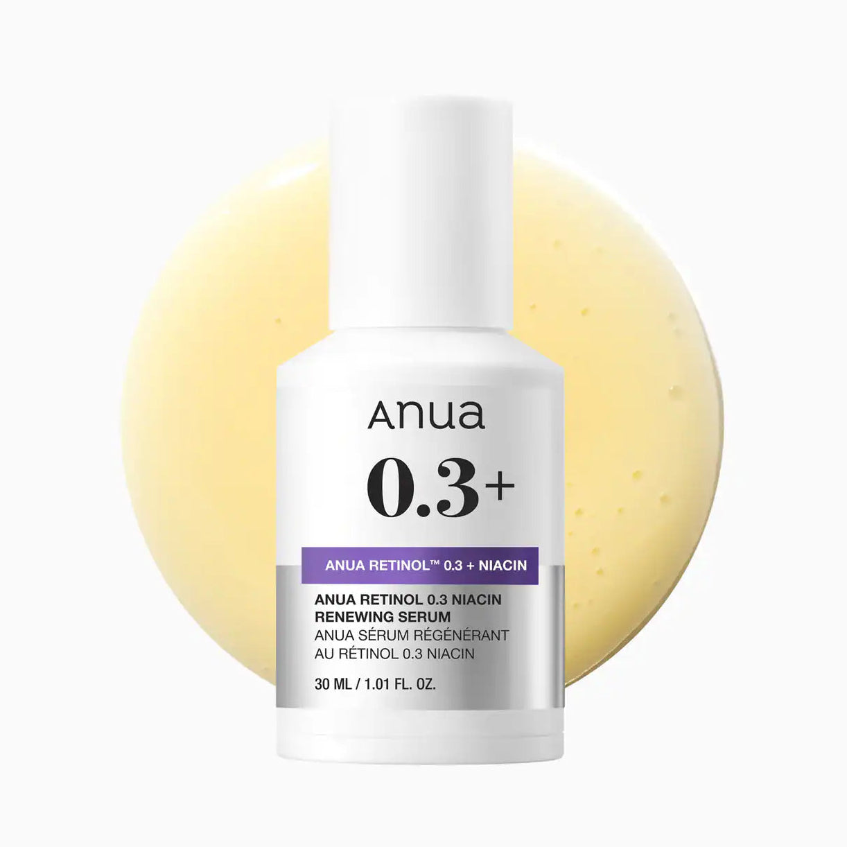 Anua Nano Retinol 0.3% + Niacin Renewing Serum (30ml)
