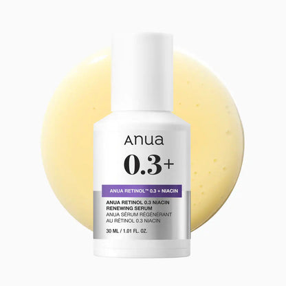 Anua Nano Retinol 0.3% + Niacin Renewing Serum (30ml)