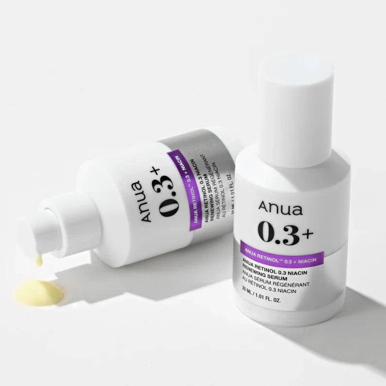Anua Nano Retinol 0.3% + Niacin Renewing Serum (30ml)