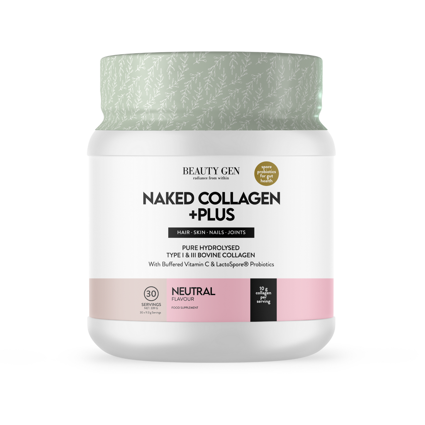 Beauty Gen Naked Collagen +PLUS (338g)