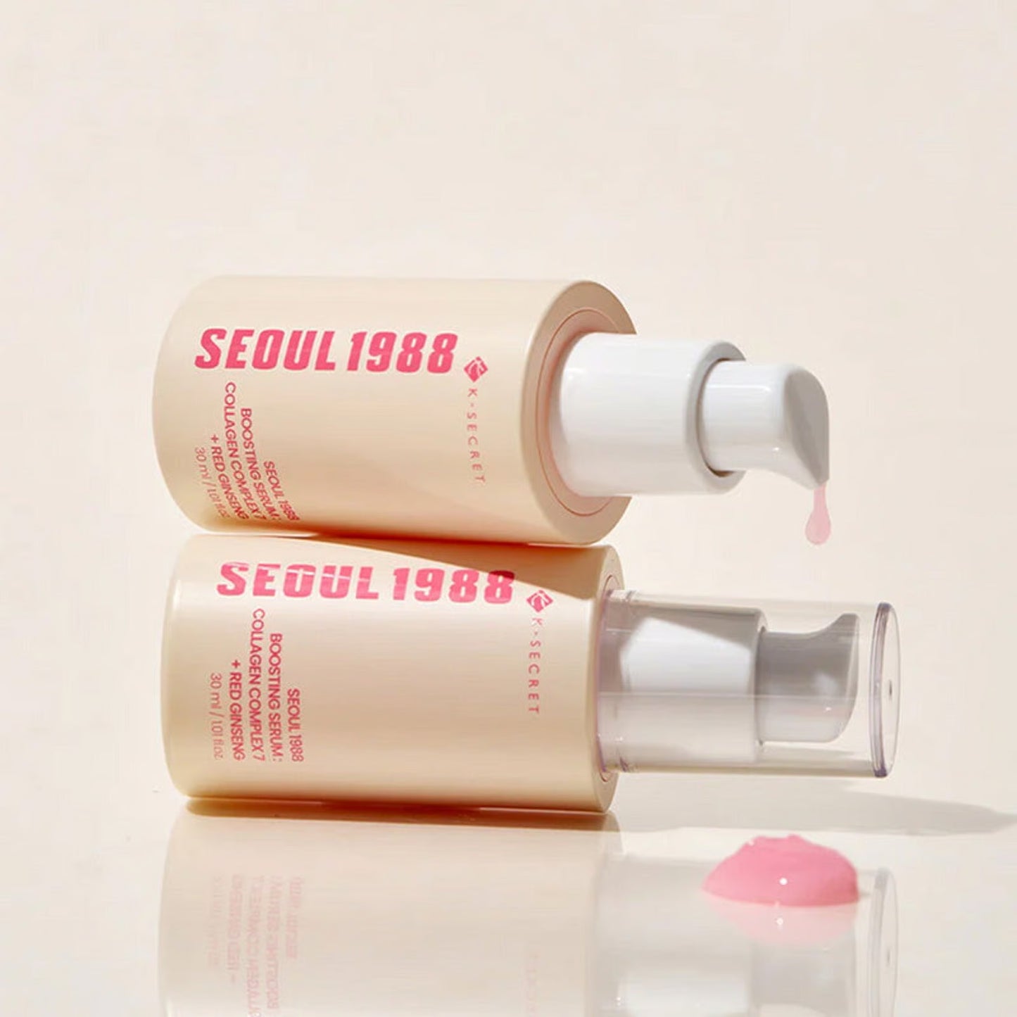 K-SECRET SEOUL 1988 Boosting Serum: Collagen Complex 7 + Red Ginseng (30ml)