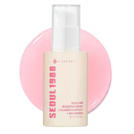 K-SECRET SEOUL 1988 Boosting Serum: Collagen Complex 7 + Red Ginseng (30ml)
