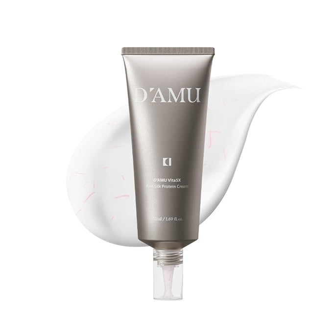 D'AMU Vita5X Real Silk Protein Cream (50ml)