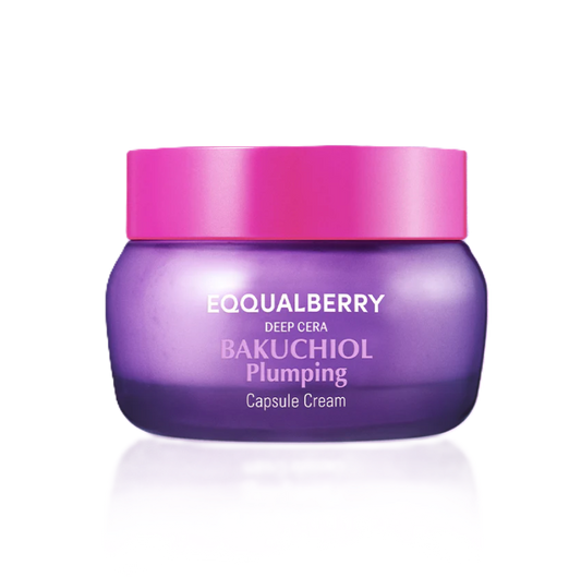 EQQUALBERRY Bakuchiol Plumping Capsule Cream (50ml)