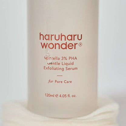 Haruharu Wonder Centella 3% PHA Gentle Liquid Exfoliating Serum (120ml)