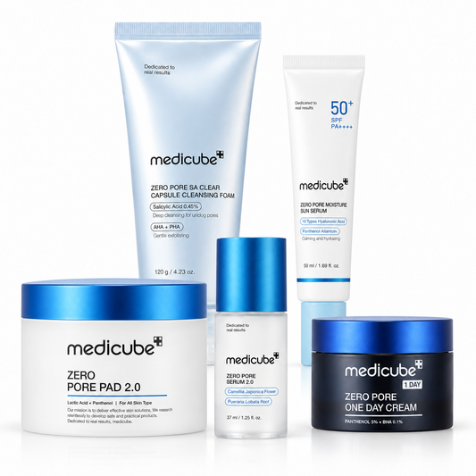 Medicube Zero Pore Ritual - 5 Step Skincare Set