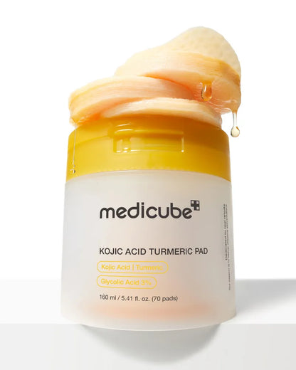 Medicube Kojic Acid Turmeric Pad (70 Pads)