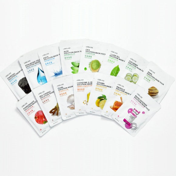 LEBELAGE 15-Day Mask Ritual | 15 Sheet Masks