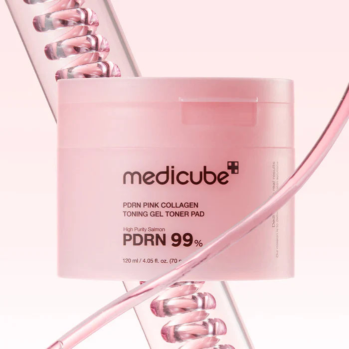 Medicube PDRN Pink Collagen Toning Gel Toner Pad (70 Pads)