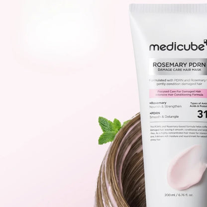 Medicube Rosemary PDRN Damage Care Hair Mask (200ml)