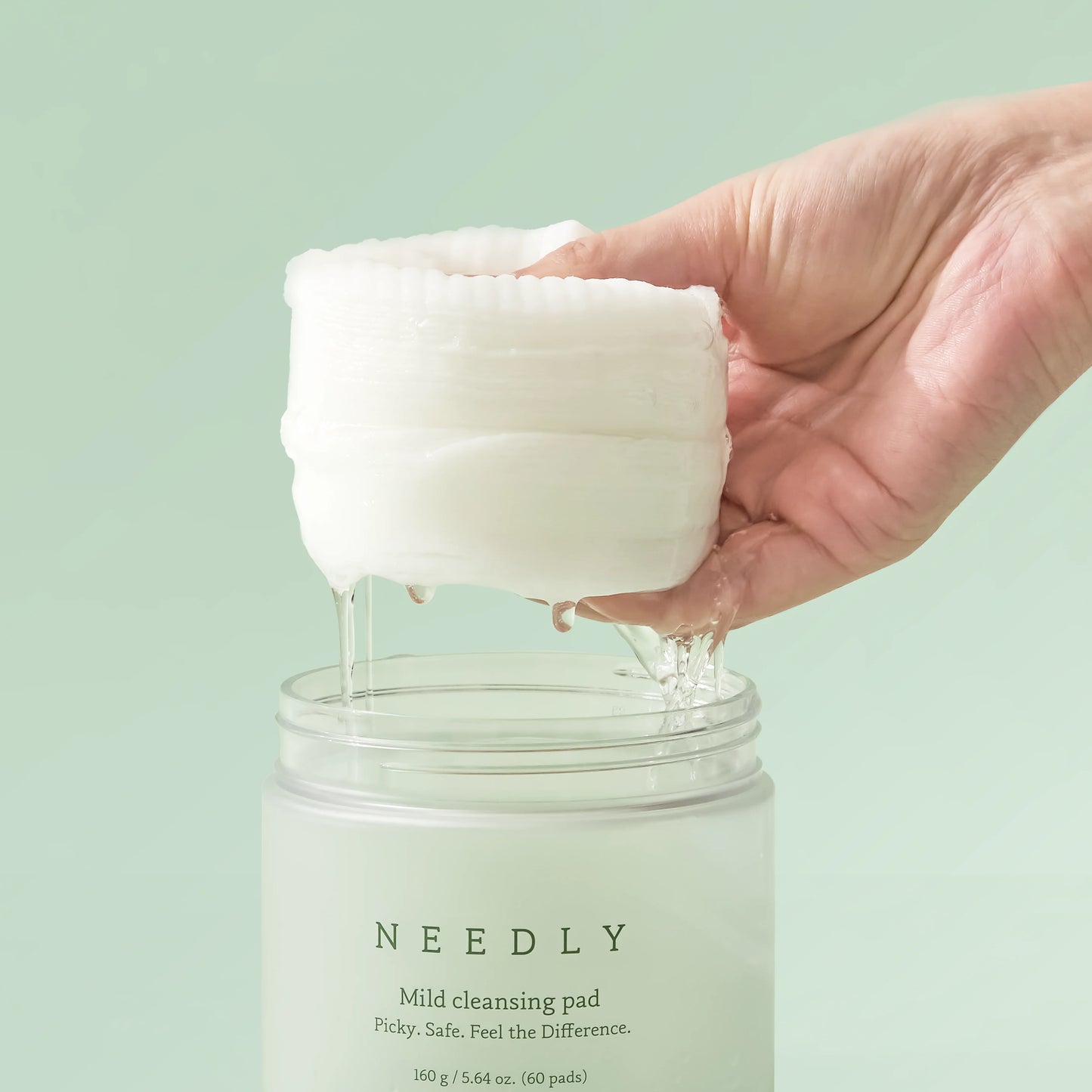 NEEDLY Mild Cleansing Pad (60 Pads)