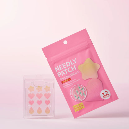 NEEDLY Patch for Blemishes Colorful (12 Patches)
