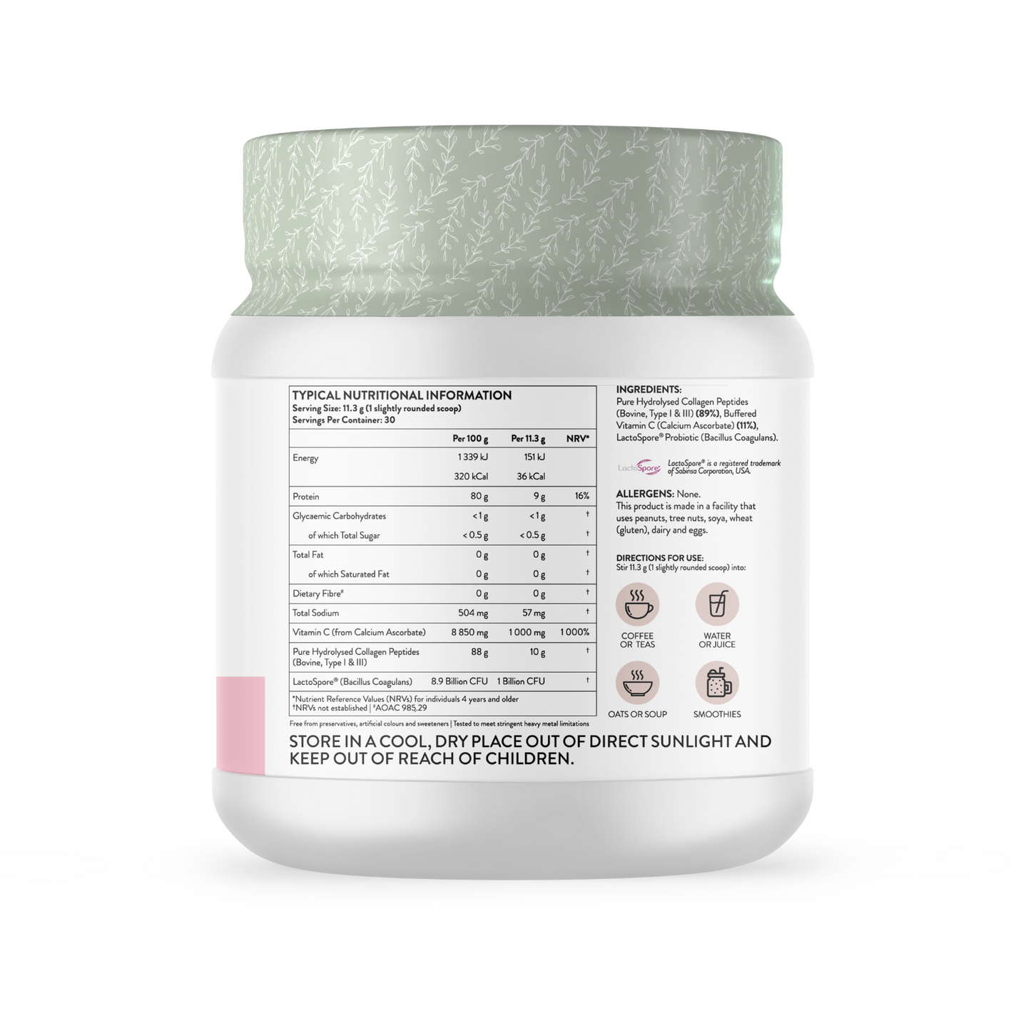 Beauty Gen Naked Collagen +PLUS (338g)
