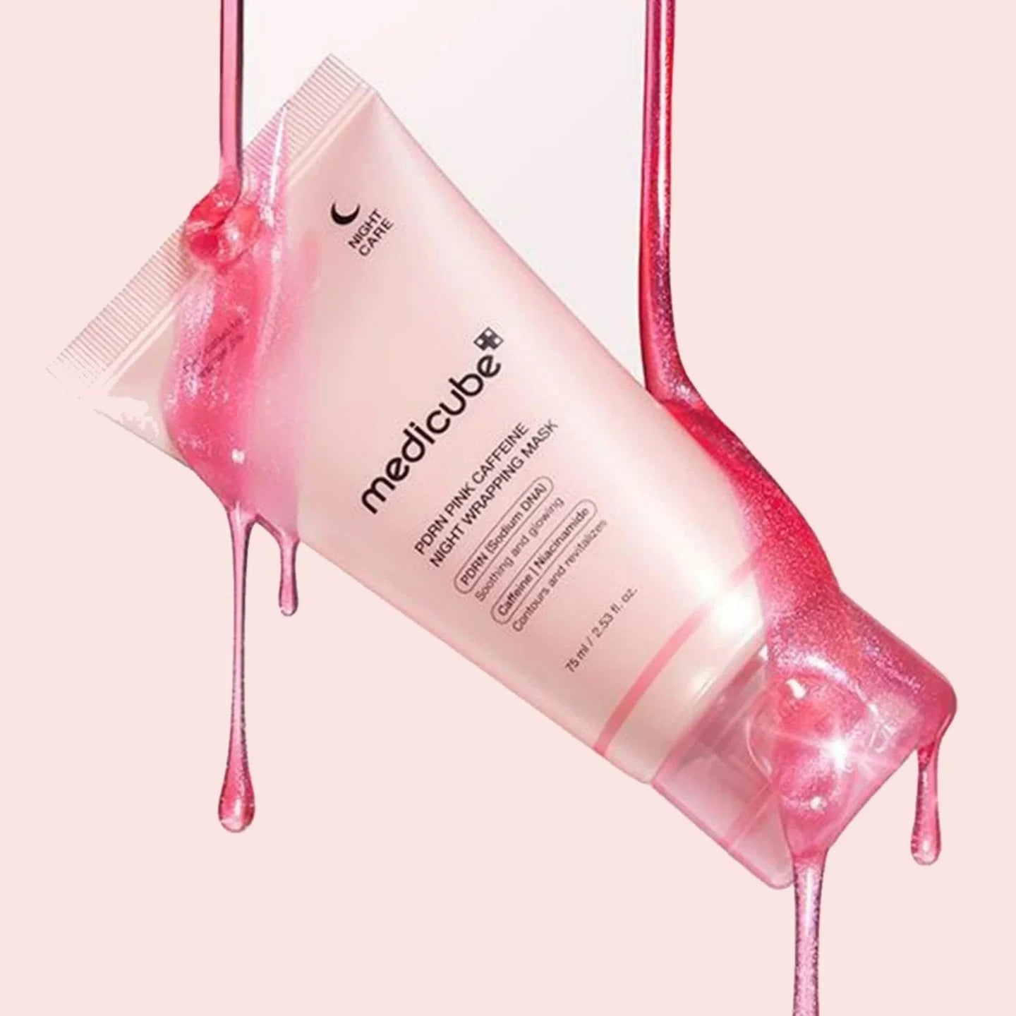 Medicube PDRN Pink Caffeine Night Wrapping Mask (75ml)