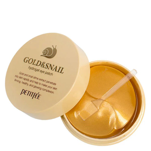 PETITFEE Gold & Snail Hydrogel Eye Patch (30 Pairs)