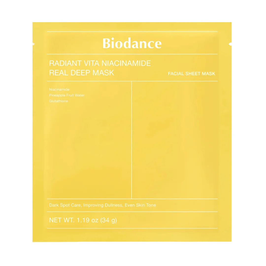 BIODANCE Radiant Vita Niacinamide Real Deep Mask