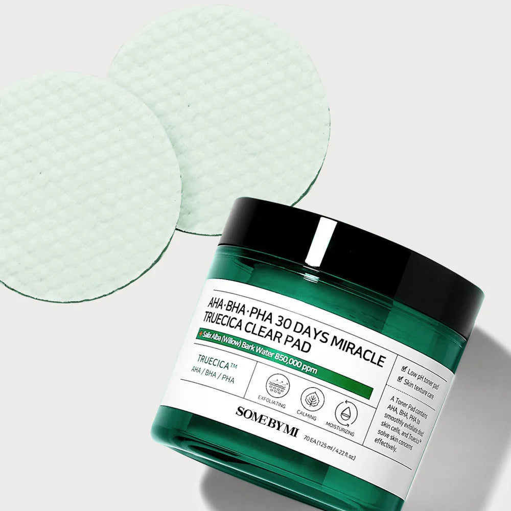 SOME BY MI AHA-BHA-PHA 30 Days Miracle Truecica Clear Pad (70 pads)