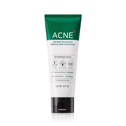 SOME BY MI AHA BHA PHA 30Days Miracle Acne Clear Foam (100ml)