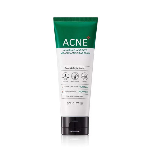 SOME BY MI AHA BHA PHA 30Days Miracle Acne Clear Foam (100ml)