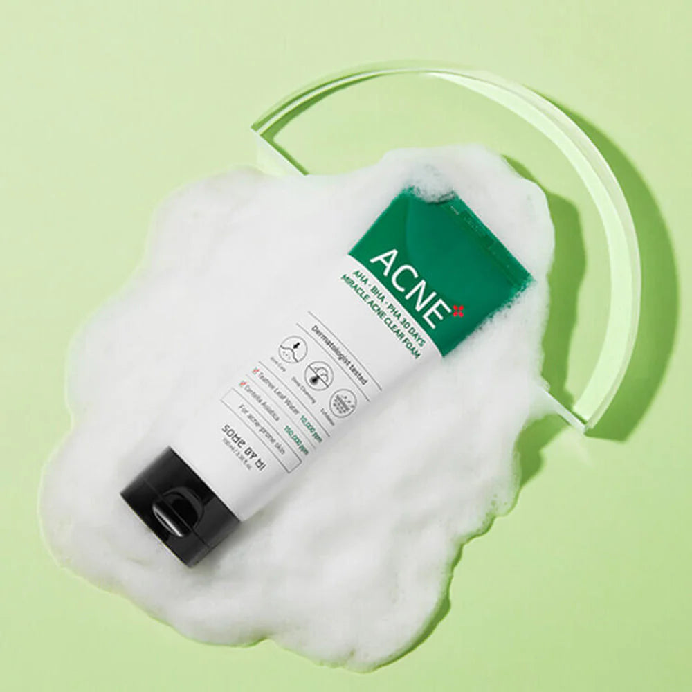 SOME BY MI AHA BHA PHA 30Days Miracle Acne Clear Foam (100ml)