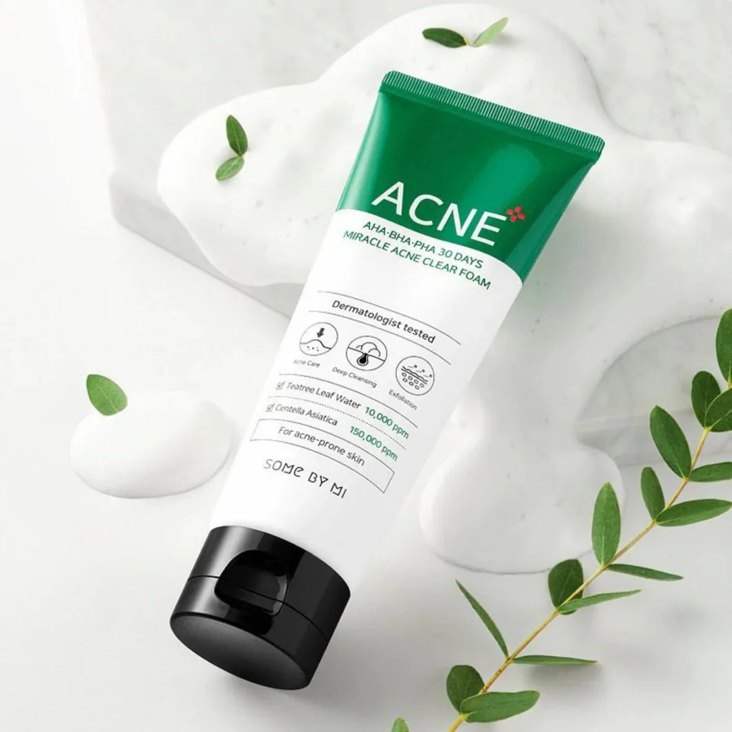 SOME BY MI AHA BHA PHA 30Days Miracle Acne Clear Foam (100ml)