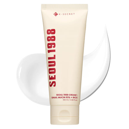 K-SECRET SEOUL 1988 Cream: Snail Mucin 93% + Rice (100ml)