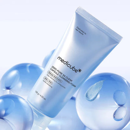 Medicube Zero Pore SA Clear Capsule Cleansing Foam (120g)