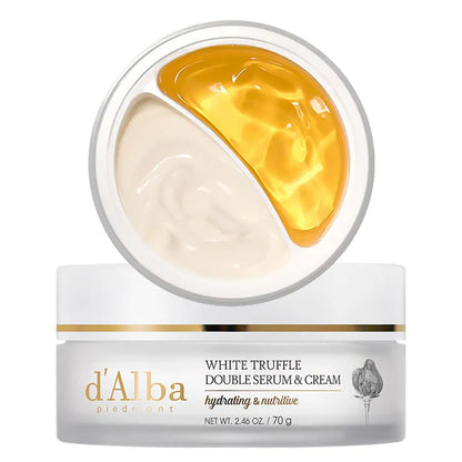 d'Alba White Truffle Double Serum & Cream (70g)